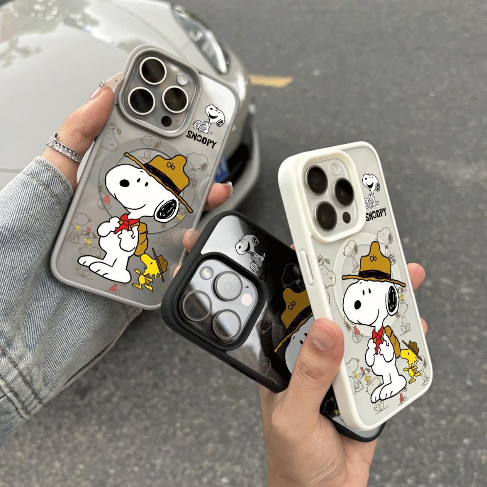 Mobile Tech Accessories - New Anime Snoopy Magsafe Phone Case