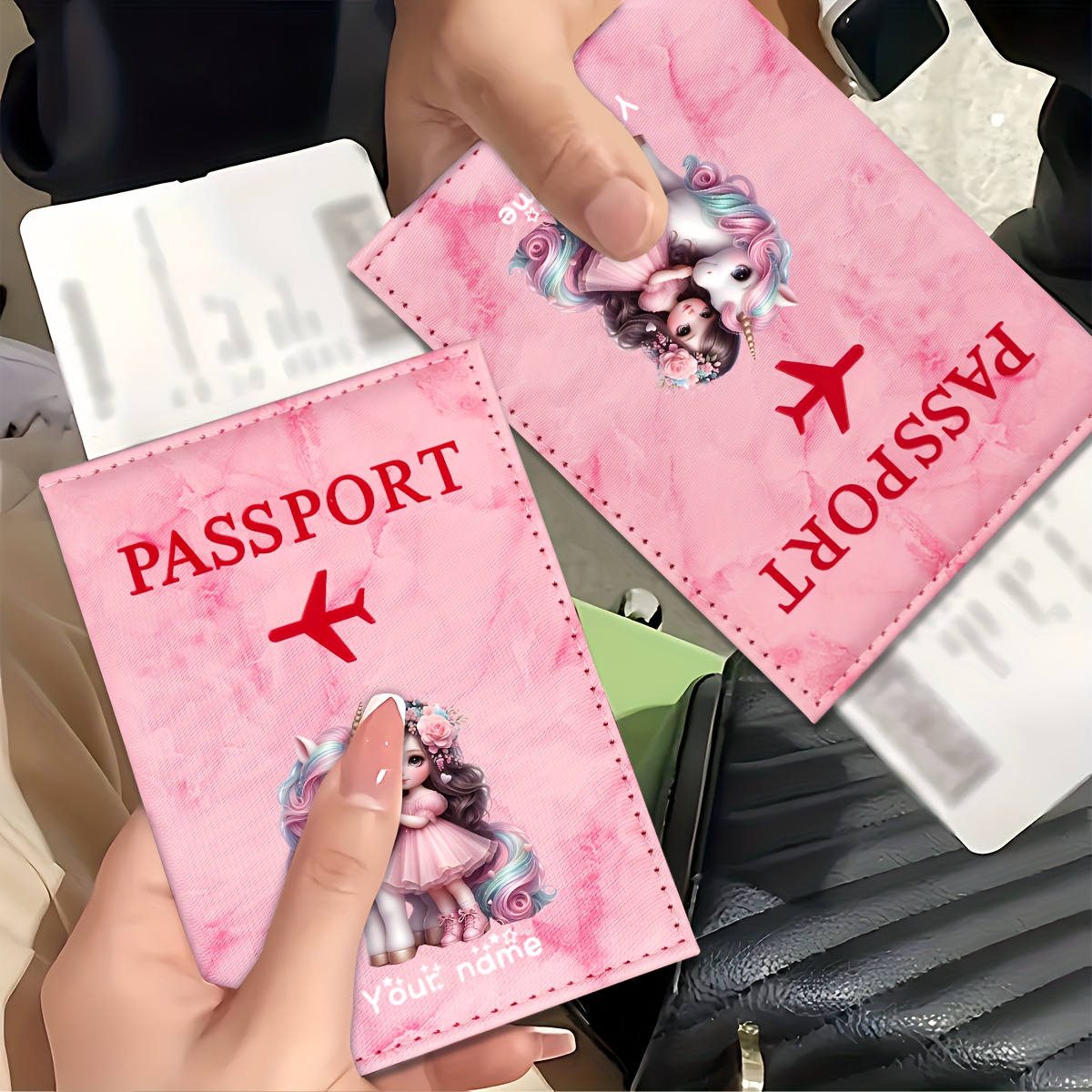 Unicorn Girl Pattern PU Passpo - огляд і ціна Tech Accessories Travel
