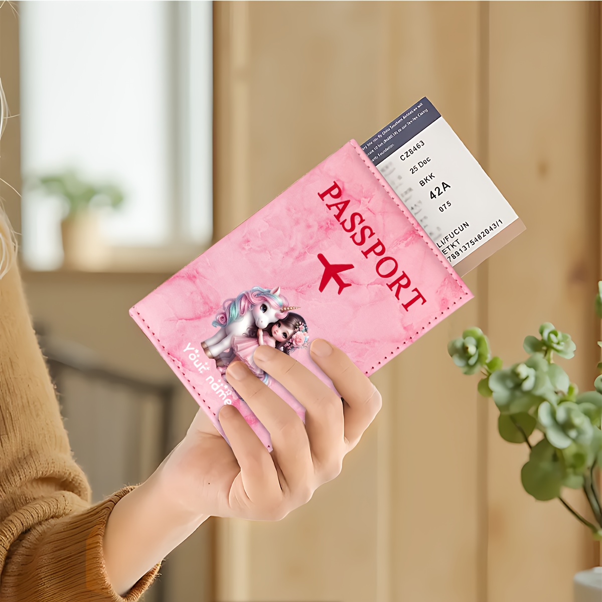 Unicorn Girl Pattern PU Passpo - огляд і ціна Tech Accessories Travel