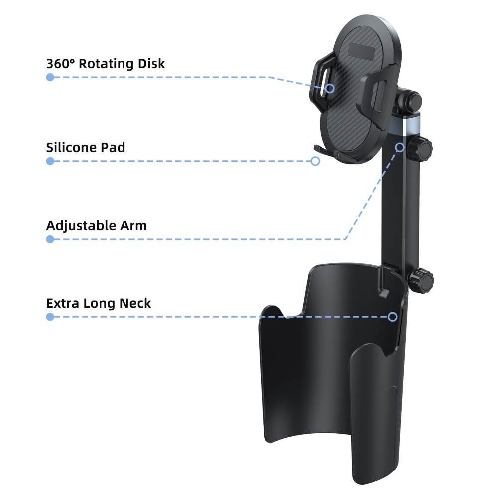 Car Cup Holder Phone Mount Exp - огляд і ціна Mobile Tech Accessories