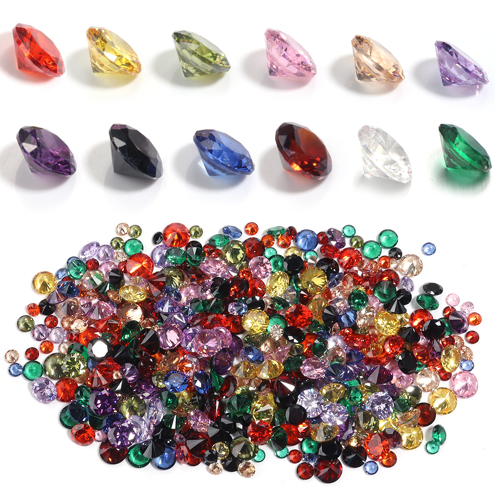 4/5/6/8mm Round Rhinestones Di - огляд і ціна Nail Tech Accessories