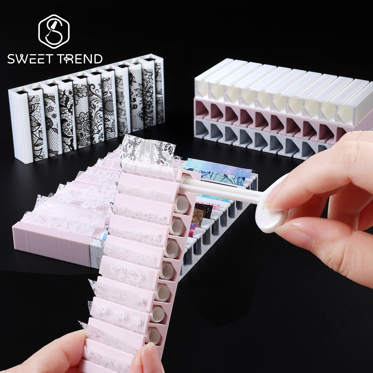 Nail Transfer Foils Storage Bo - огляд і ціна Nail Tech Accessories