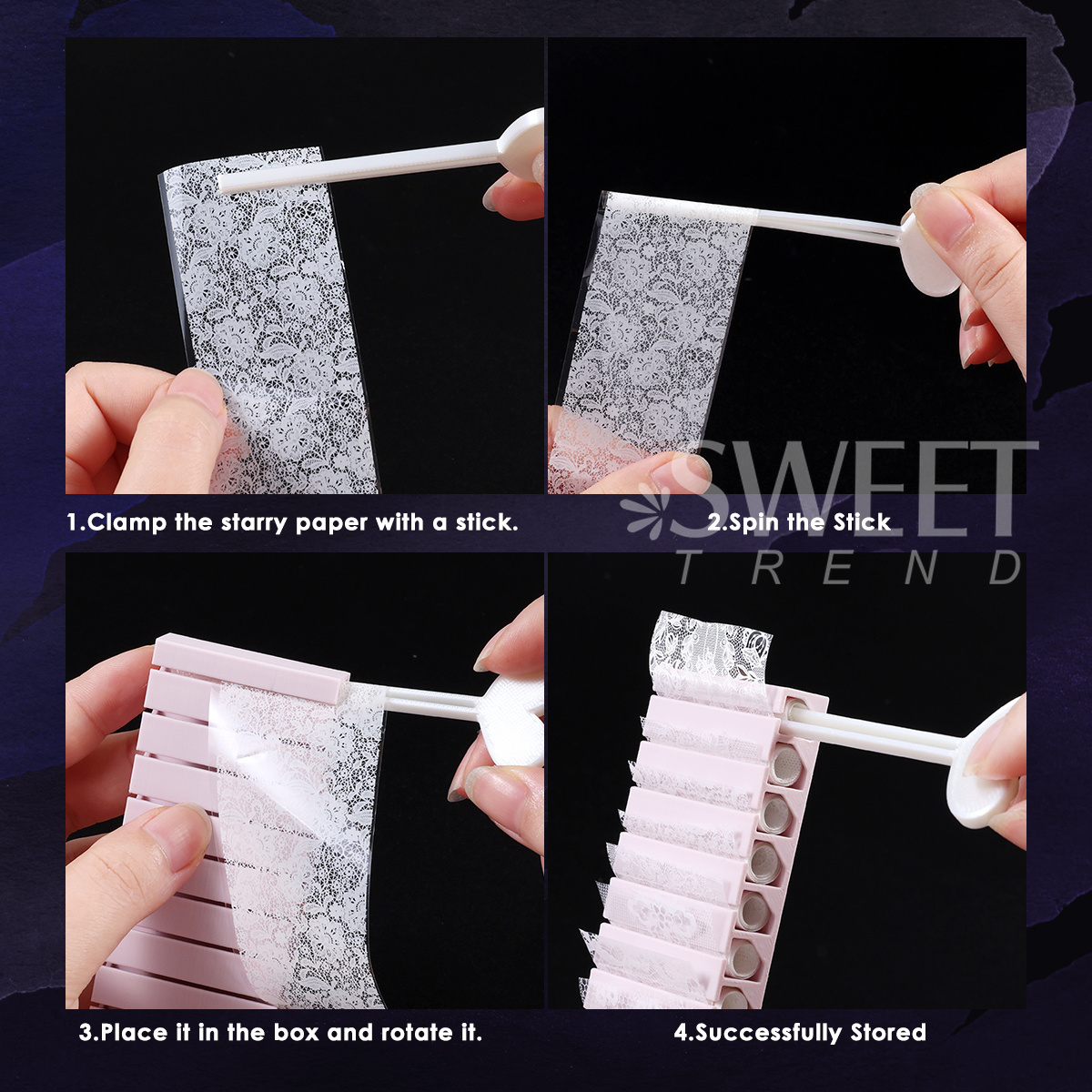 Nail Transfer Foils Storage Bo - огляд і ціна Nail Tech Accessories