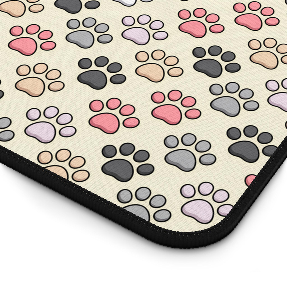Cute Paw Print Desk Mat Dog Mo - огляд і ціна Tech Accessories For Christmas
