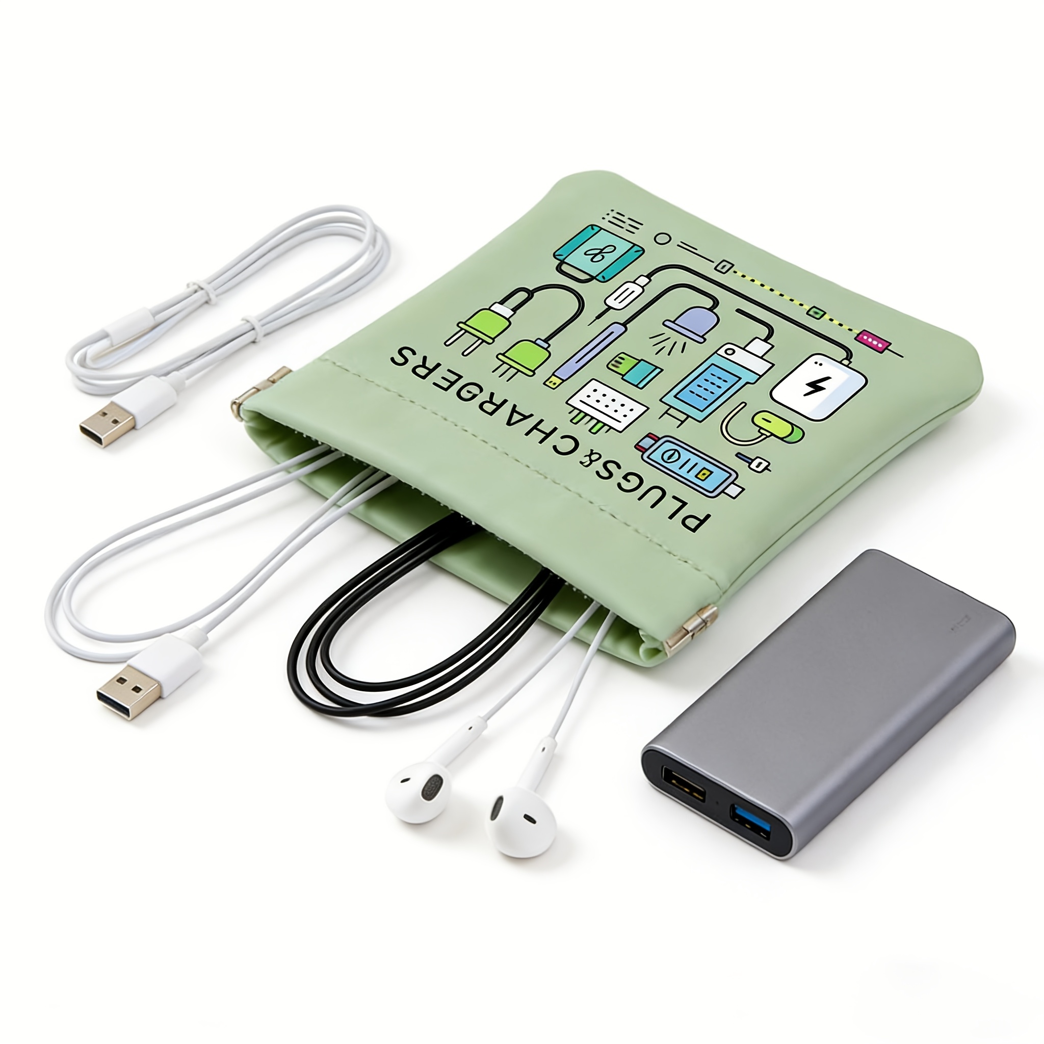 Portable Cable Organizer Bag,  - огляд і ціна Tech Accessories Travel