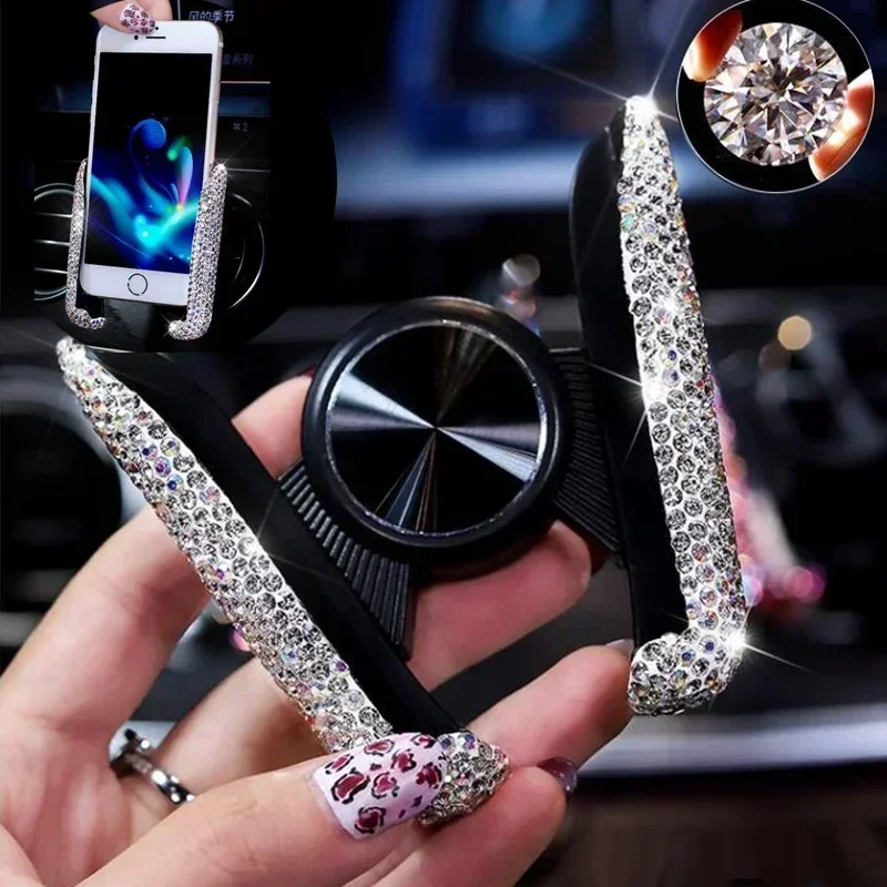 Diamond Car Phone Holder Rhine - огляд і ціна Mobile Tech Accessories