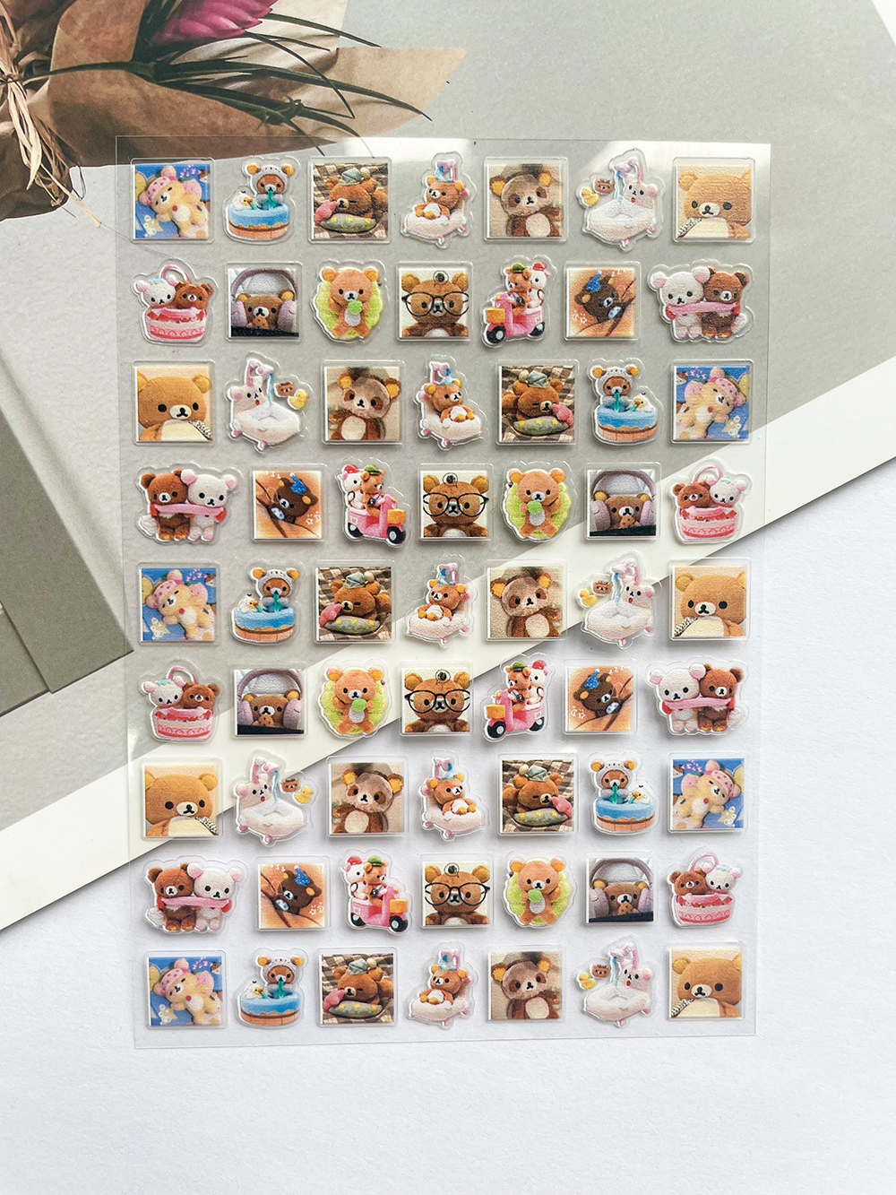 Mini Kawaii Rilakkuma Pvc Post - огляд і ціна Nail Tech Accessories
