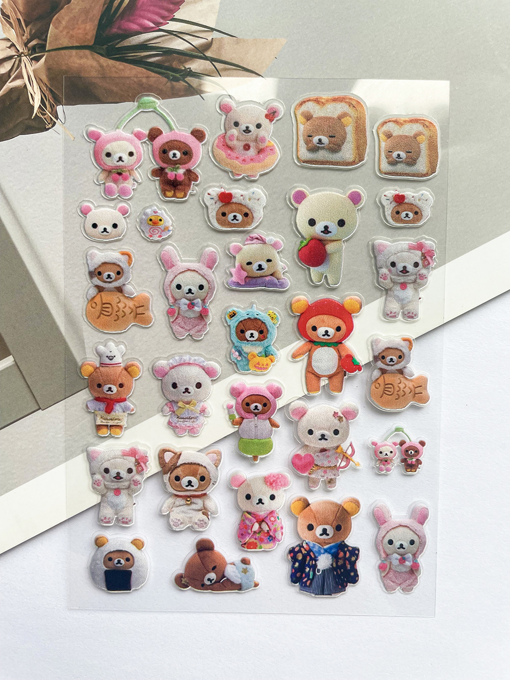Mini Kawaii Rilakkuma Pvc Post - огляд і ціна Nail Tech Accessories